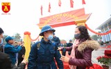 Nụ cười của những tân binh Hà Nội trong ngày hội tòng quân